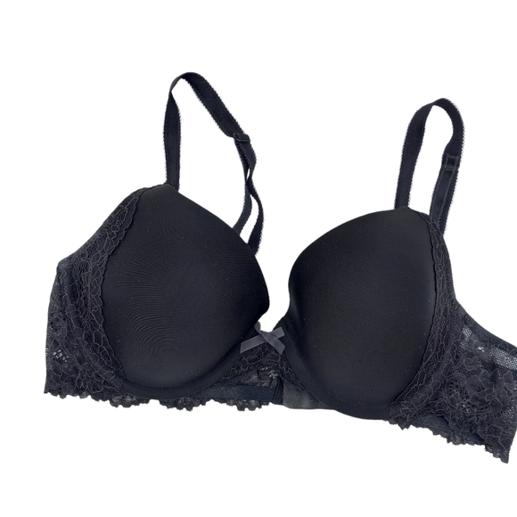 Victoria's secret black bra dream angels perfect coverage 36B - Picture 1 of 11